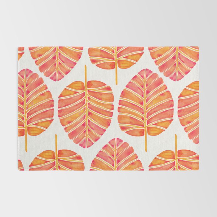 Elephant Ear Alocasia - Peach Palette Rug Gallery Image 2