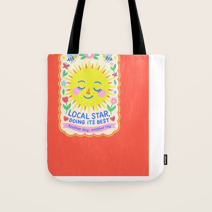 Local Star Doing Its Best Tote Bag Gallery Image 1