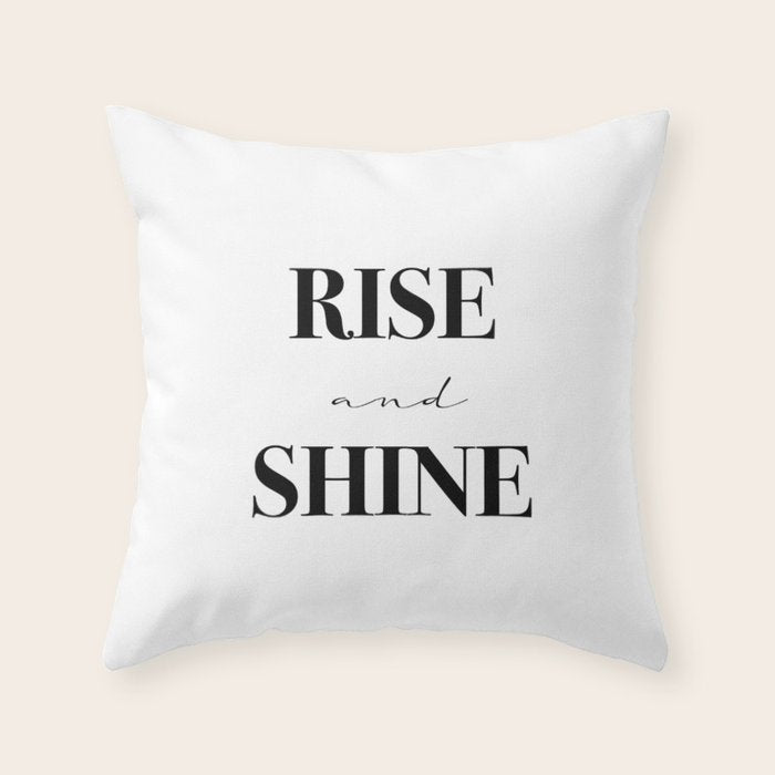 Rise and Shine Throw Pillow Gallery Image 6