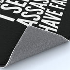 Good morning, I see the assassins have failed. (Black) Rug Gallery Image 4