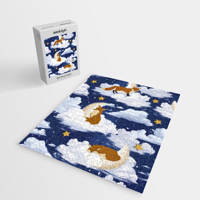 Enchanted Fox Moons Jigsaw Puzzle Gallery Image 2