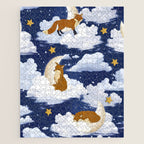 Enchanted Fox Moons Jigsaw Puzzle Gallery Image 1