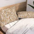  Autumn Botnica Foliage in Neutral Pillow Sham Gallery Image 2