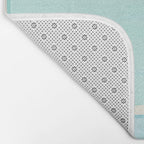 Saturdays At The Pool Illustration Bath Mat Gallery Image 2
