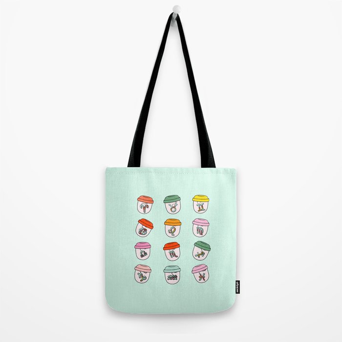 Zodiac Keychains Tote Bag Gallery Image 2