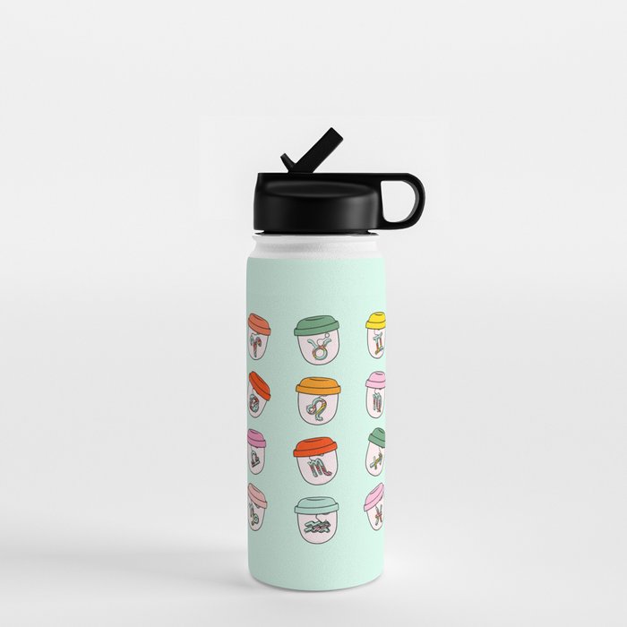 Zodiac Keychains Water Bottle Gallery Image 1