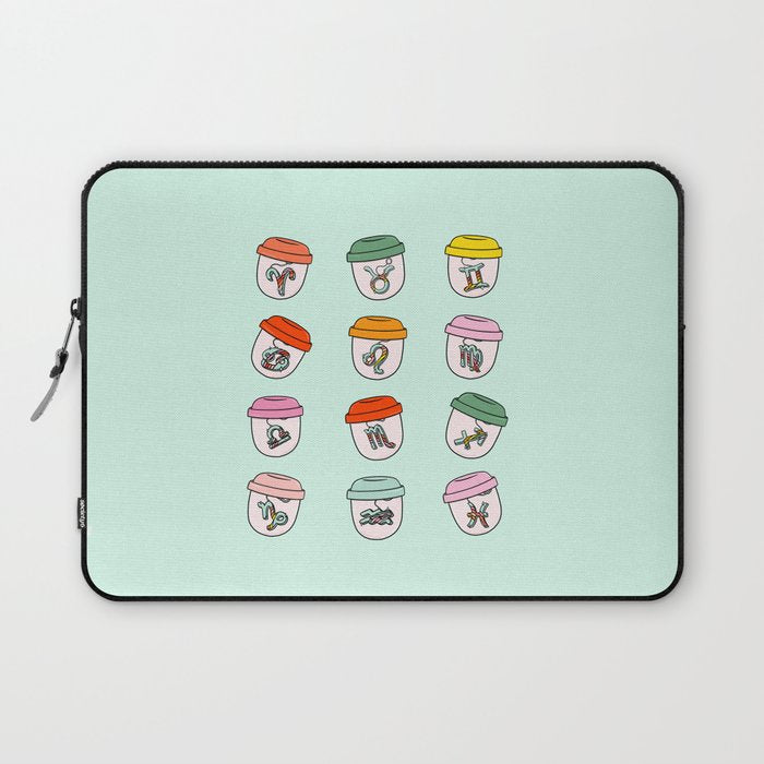 Zodiac Keychains Laptop Sleeve Gallery Image 1