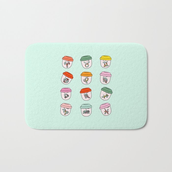 Zodiac Keychains Bath Mat Gallery Image 1