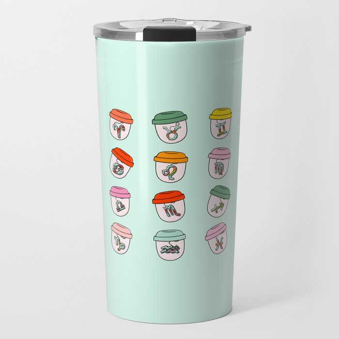 Zodiac Keychains Travel Mug Gallery Image 1
