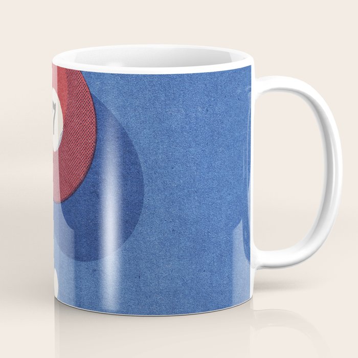 BALLS / Billiards - ball 7 I Coffee Mug Gallery Image 1