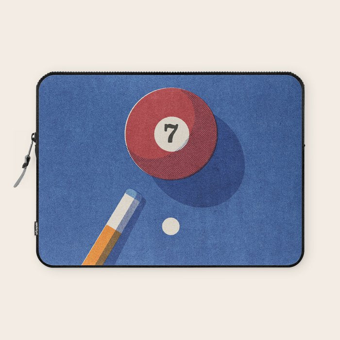 BALLS / Billiards - ball 7 I Laptop Sleeve Gallery Image 1