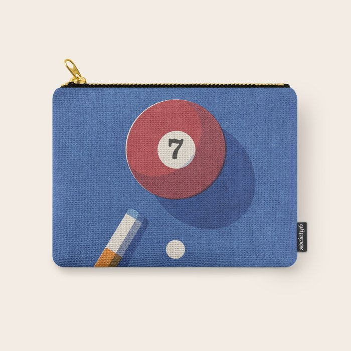 BALLS / Billiards - ball 7 I Carry All Pouch Gallery Image 1