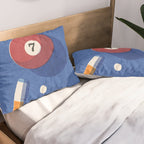 BALLS / Billiards - ball 7 I Pillow Sham Gallery Image 2