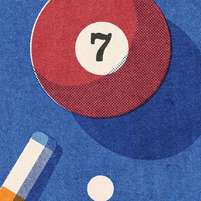 BALLS / Billiards - ball 7 I Coffee Mug Gallery Image 2