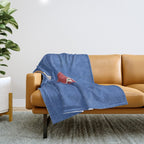 BALLS / Billiards - ball 7 I Throw Blanket Gallery Image 1