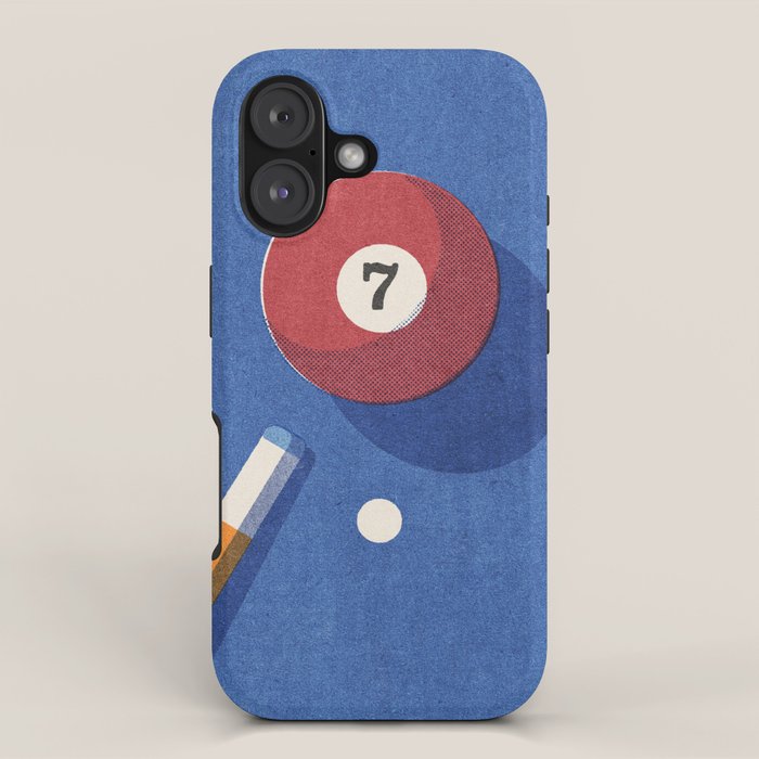 BALLS / Billiards - ball 7 I iPhone Case Gallery Image 1