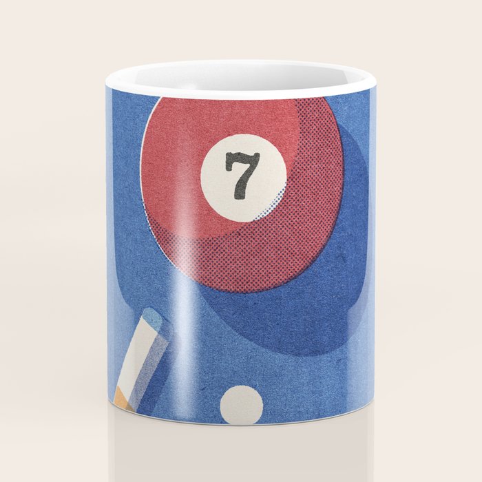 BALLS / Billiards - ball 7 I Coffee Mug Gallery Image 4