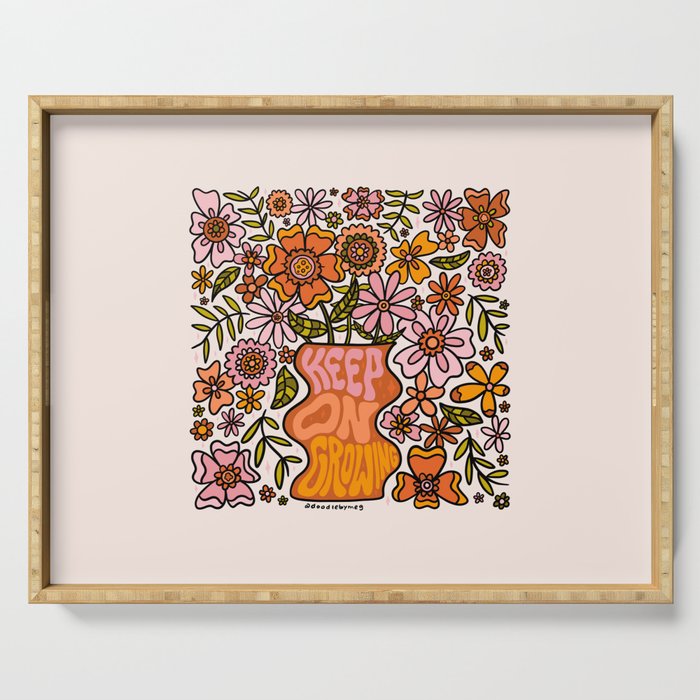 Keep On Growing Serving Tray Gallery Image 1