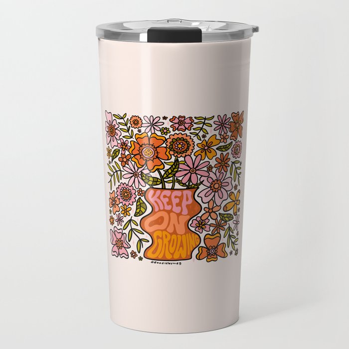 Keep On Growing Travel Mug Gallery Image 1