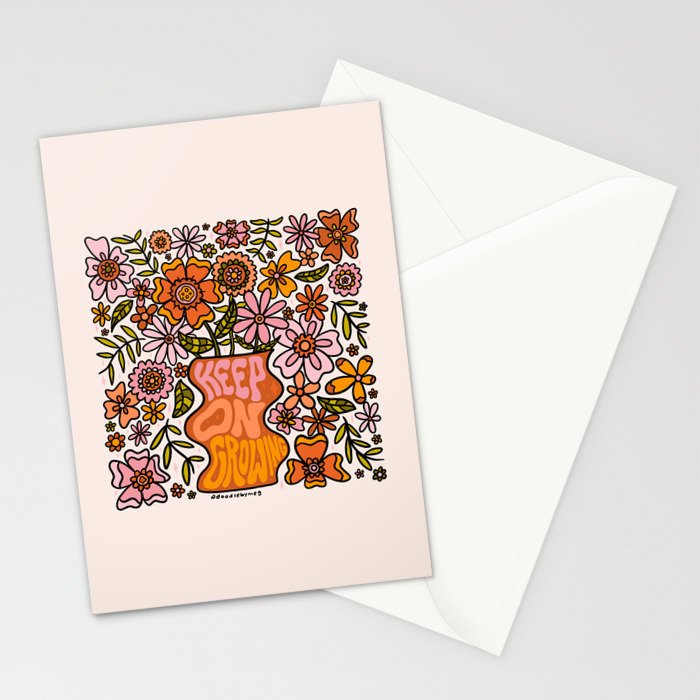 Keep On Growing Stationery Card Gallery Image 2