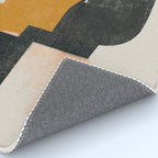  Mid Century Modern Organic Rug Gallery Image 4