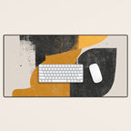  Mid Century Modern Organic Desk Mat Gallery Image 1