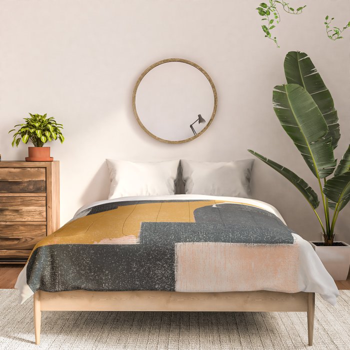  Mid Century Modern Organic Comforter Gallery Image 3