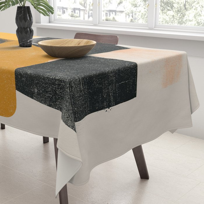  Mid Century Modern Organic Tablecloth Gallery Image 3