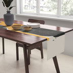  Mid Century Modern Organic Table Runner Gallery Image 2