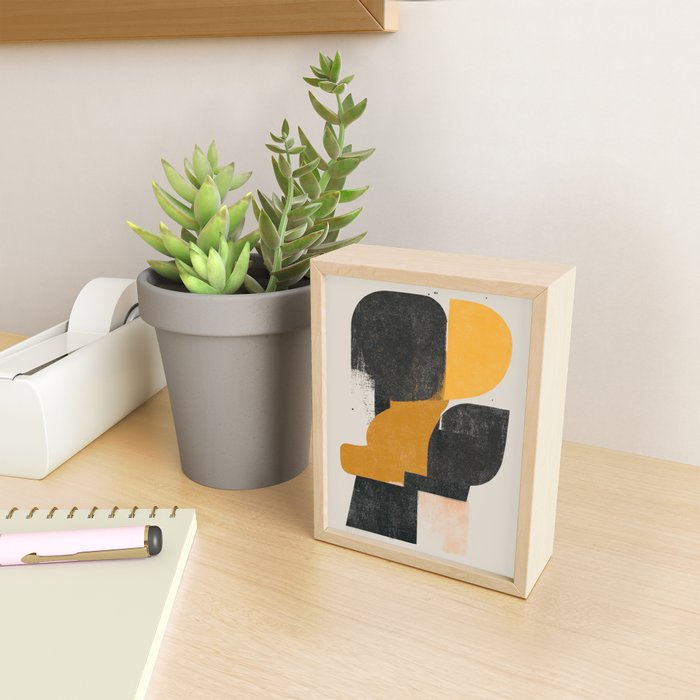  Mid Century Modern Organic Mini Art Print Gallery Image 2