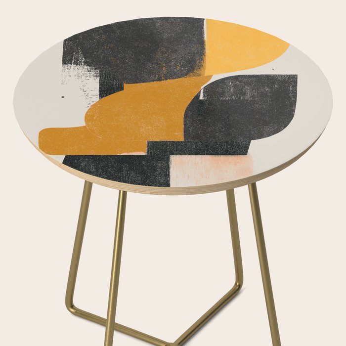 Mid Century Modern Organic Side Table Gallery Image 2