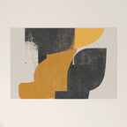  Mid Century Modern Organic Welcome Mat Gallery Image 1