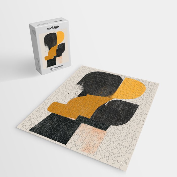  Mid Century Modern Organic Jigsaw Puzzle Gallery Image 2