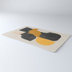  Mid Century Modern Organic Rug Gallery Image 3