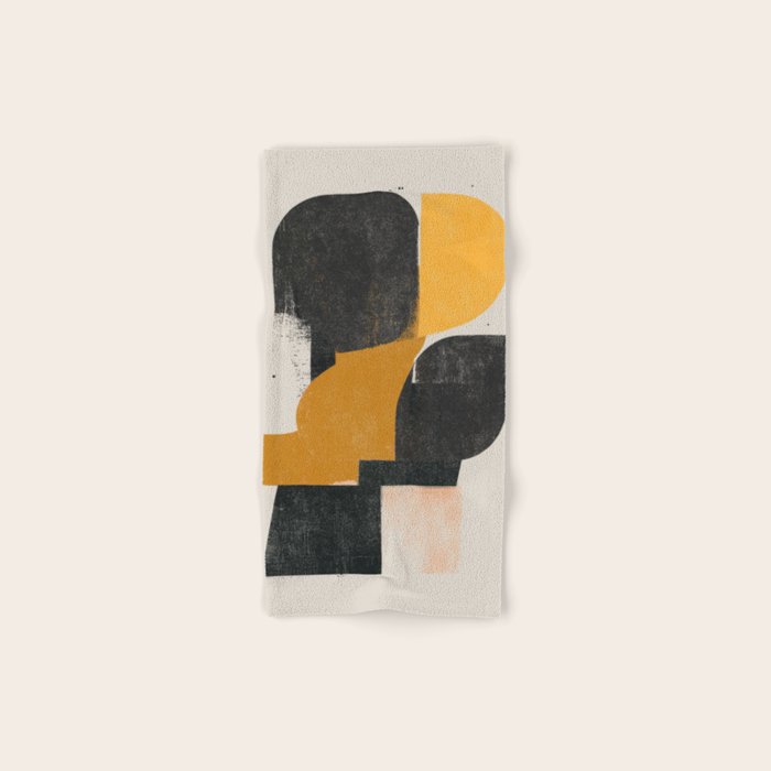  Mid Century Modern Organic Bath Towel Gallery Image 1