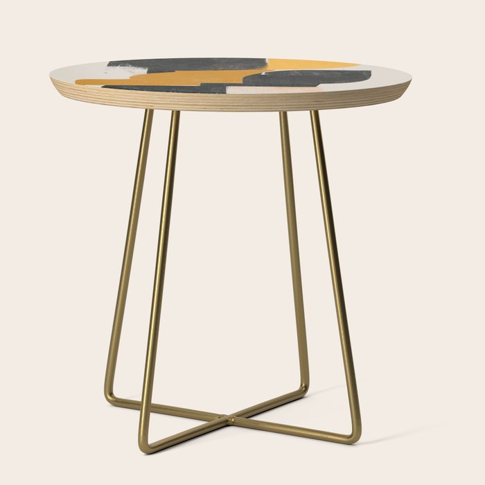  Mid Century Modern Organic Side Table Gallery Image 1