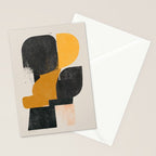  Mid Century Modern Organic Stationery Card Gallery Image 2