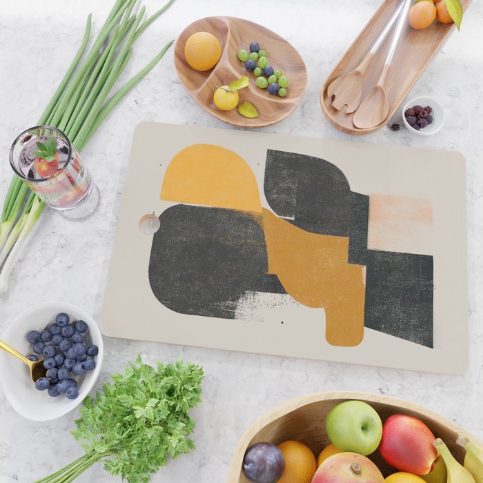  Mid Century Modern Organic Cutting Board Gallery Image 2