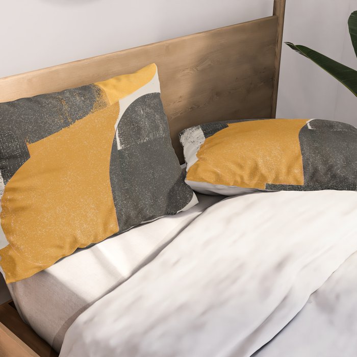  Mid Century Modern Organic Pillow Sham Gallery Image 2