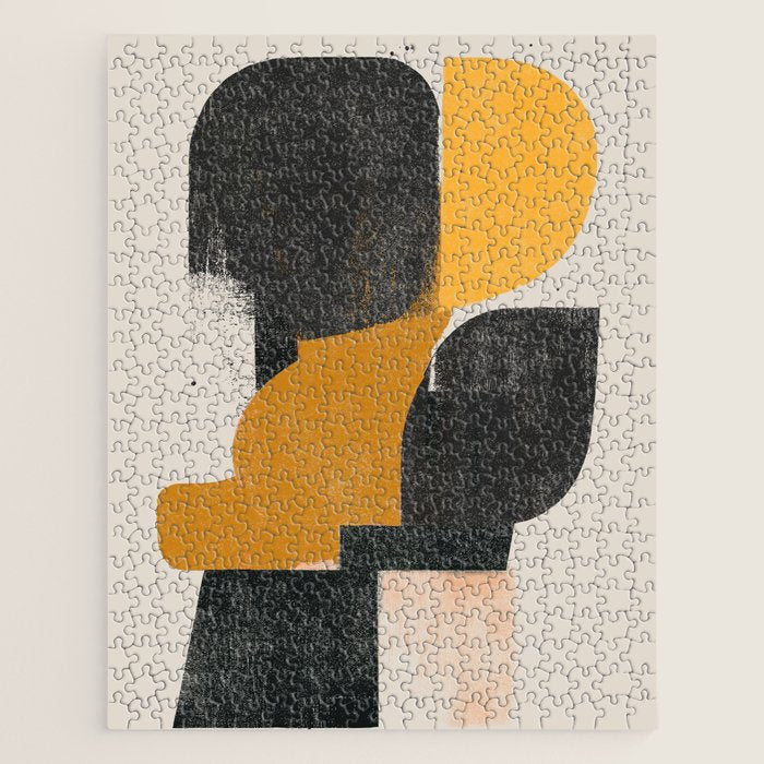 Mid Century Modern Organic Jigsaw Puzzle Gallery Image 1