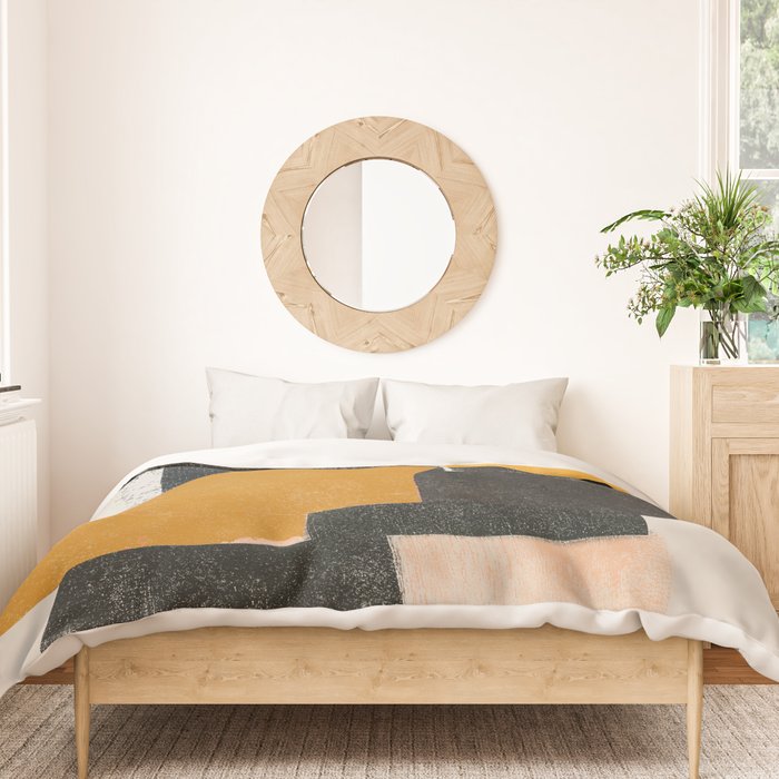  Mid Century Modern Organic Duvet Cover Gallery Image 3