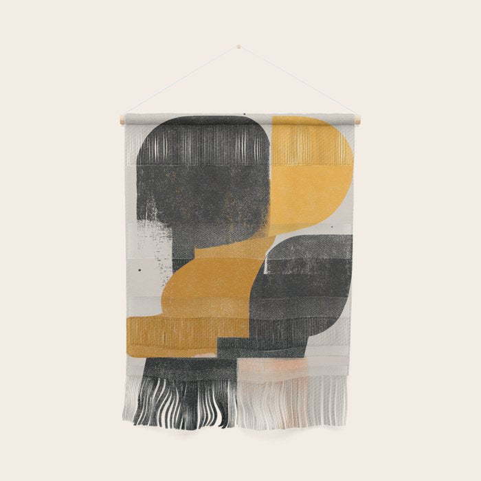  Mid Century Modern Organic Wall Hanging Gallery Image 1