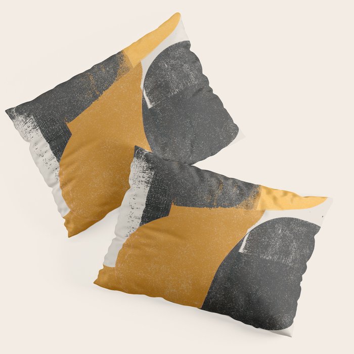  Mid Century Modern Organic Pillow Sham Gallery Image 1