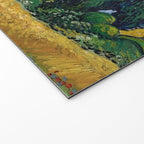 Wheat Field with Cypresses by Vincent van Gogh Welcome Mat Gallery Image 2