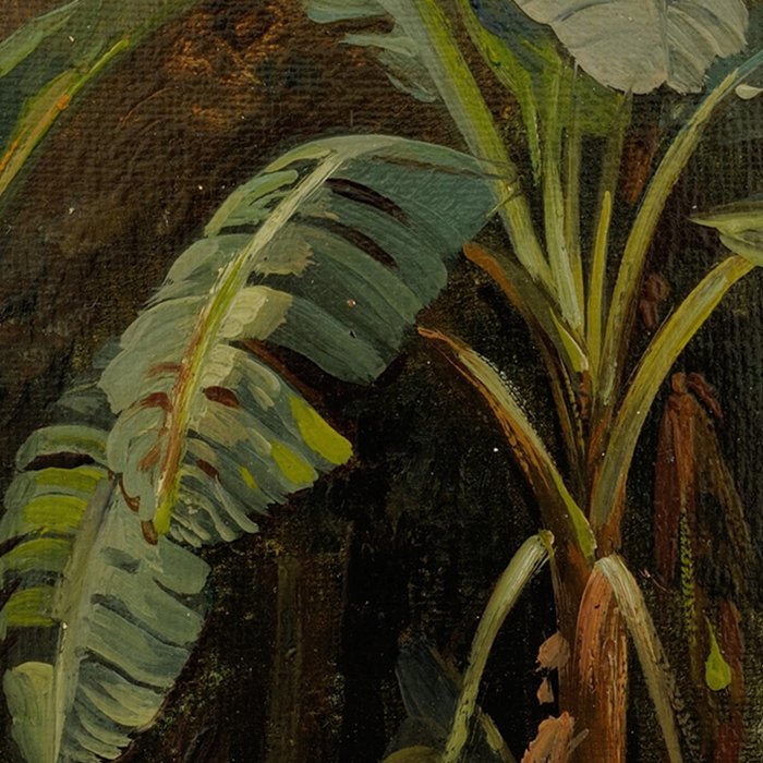  Tropical Vintage Jungle Botanicals in Earthy Greens and Lush Forest Tones Coffee Mug Gallery Image 2