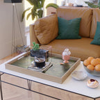  Tropical Vintage Jungle Botanicals in Earthy Greens and Lush Forest Tones Serving Tray Gallery Image 2