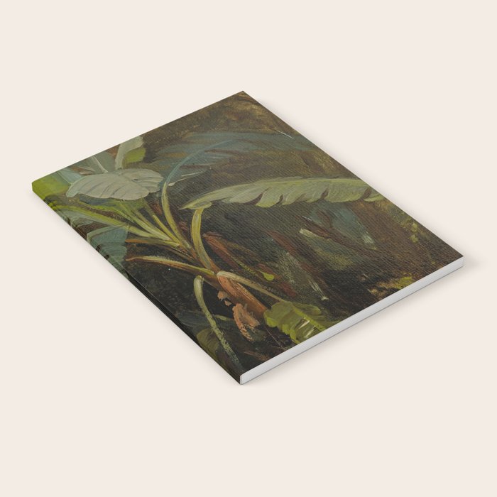  Tropical Vintage Jungle Botanicals in Earthy Greens and Lush Forest Tones Notebook Gallery Image 1