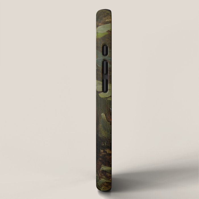  Tropical Vintage Jungle Botanicals in Earthy Greens and Lush Forest Tones iPhone Case Gallery Image 2