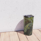 Tropical Vintage Jungle Botanicals in Earthy Greens and Lush Forest Tones Travel Mug Gallery Image 4