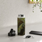  Tropical Vintage Jungle Botanicals in Earthy Greens and Lush Forest Tones Water Bottle Gallery Image 4